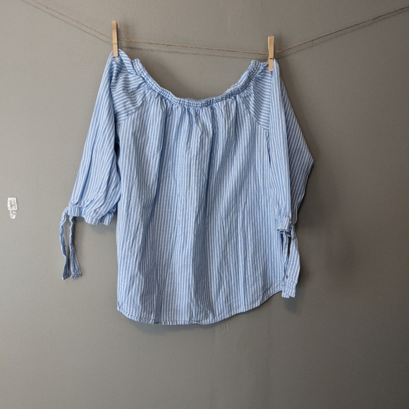 Potter's Pot Off the Shoulder Top Size Large - Picture 2 of 8